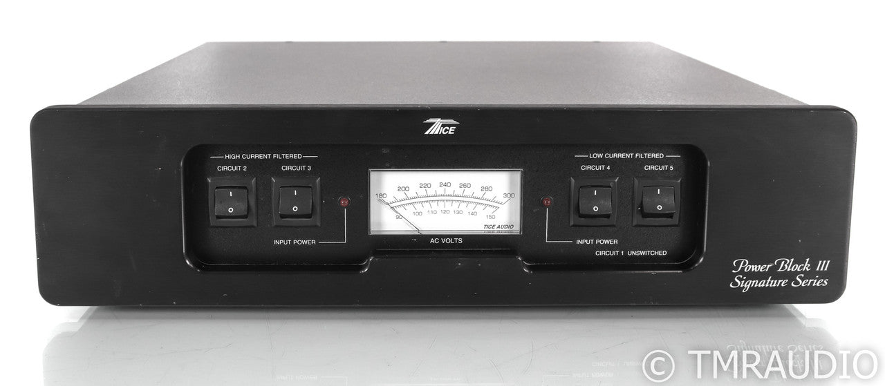 Tice Power Block III Signature Edition; Black; PB3 SE