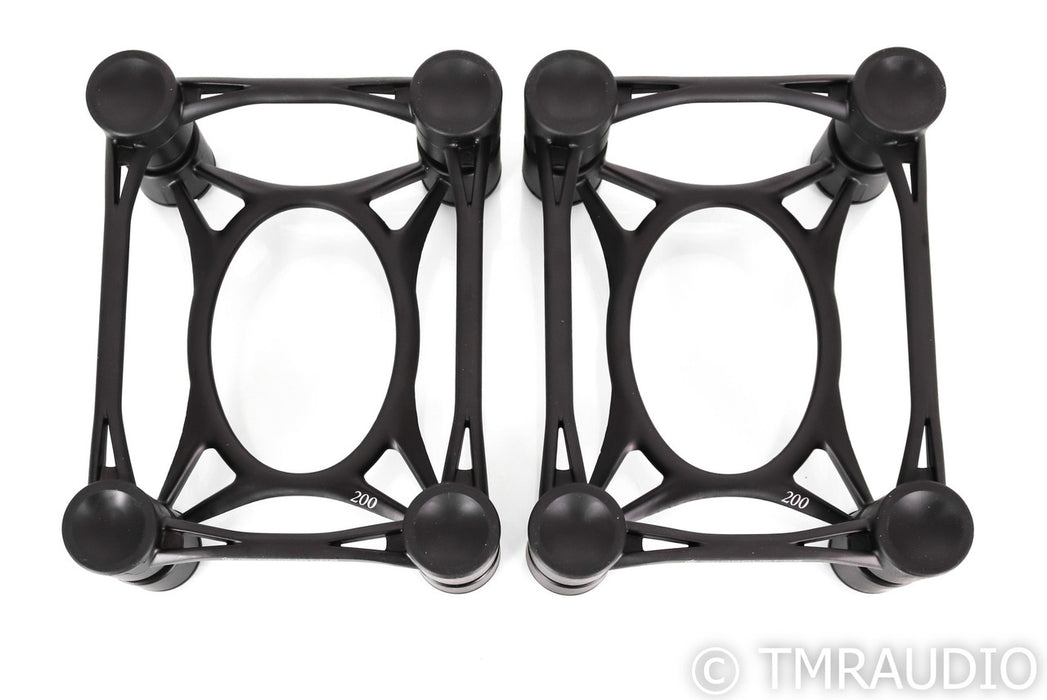 IsoAcoustics Aperta 200 Speaker Isolation Stands; Black Pair (Open Box)