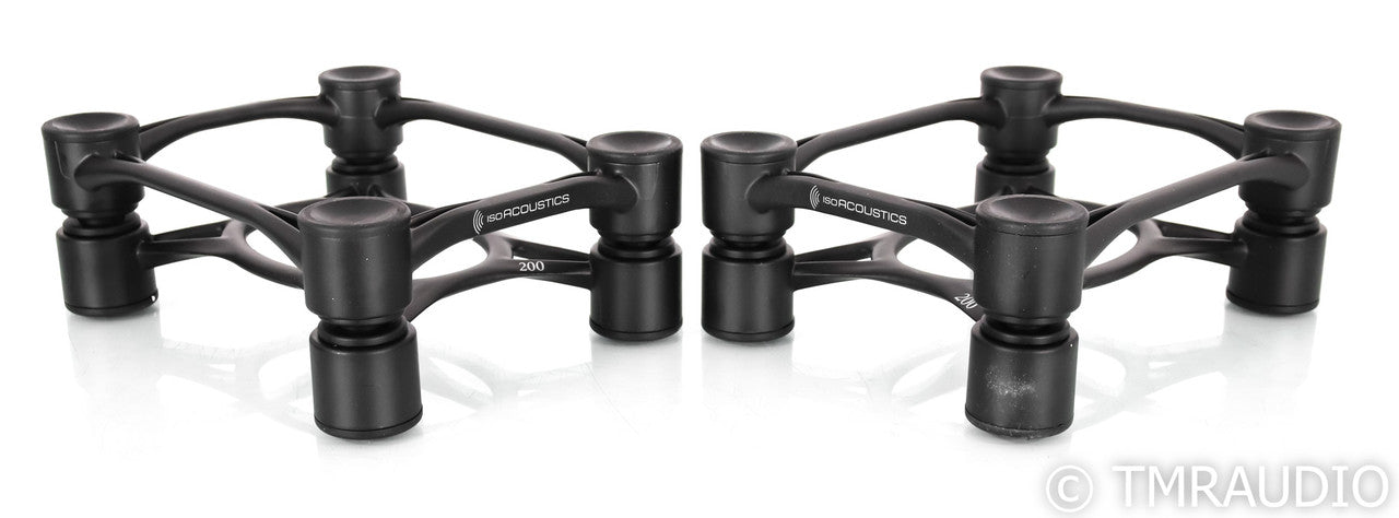 IsoAcoustics Aperta 200 Speaker Isolation Stands; Black Pair (Open Box)