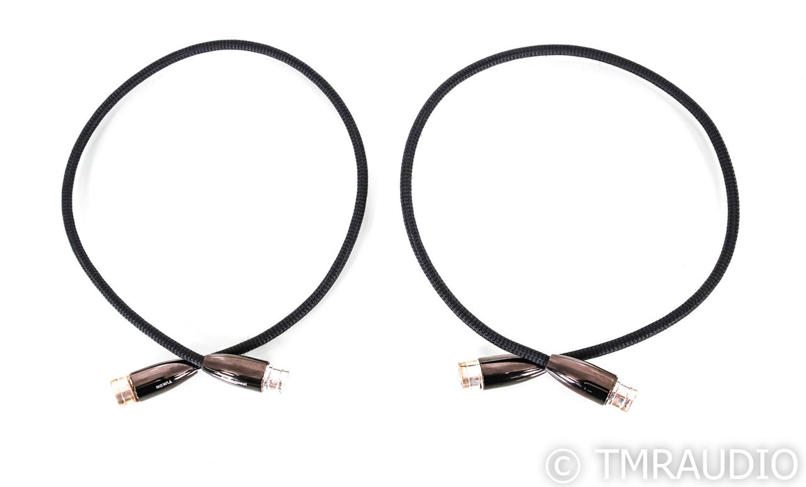 Audioquest Yukon XLR Cables; 0.75m Pair Balanced Interconnects