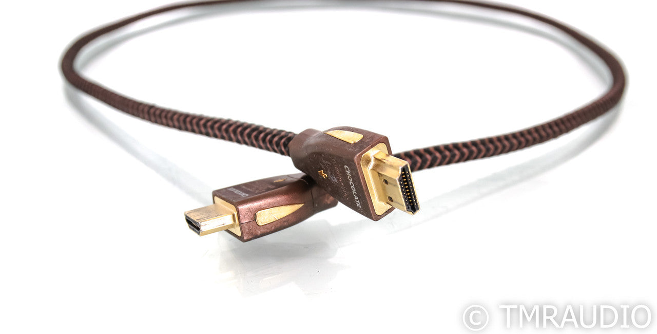 Audioquest Chocolate HDMI Cable; 1m Single Digital Interconnect