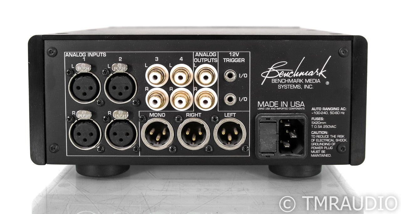 Benchmark HPA4 Headphone Amplifier; Silver; HPA-4