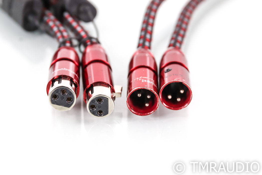 Audioquest Colorado XLR Cables; 1m Pair Balanced Interconnects