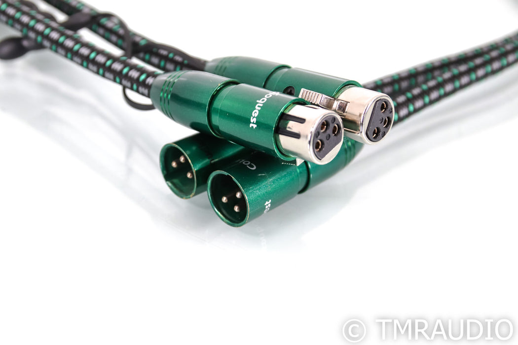 Audioquest Colombia XLR Cables; 1m Balanced Pair Interconnects
