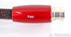 Audioquest Fire XLR Cable; 1m Single Balanced Interconnect