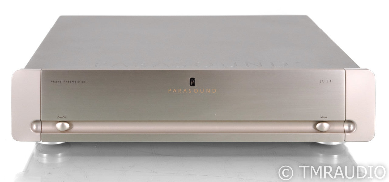 Parasound JC 3+ MM / MC Phono Preamplifier; Silver; JC3+