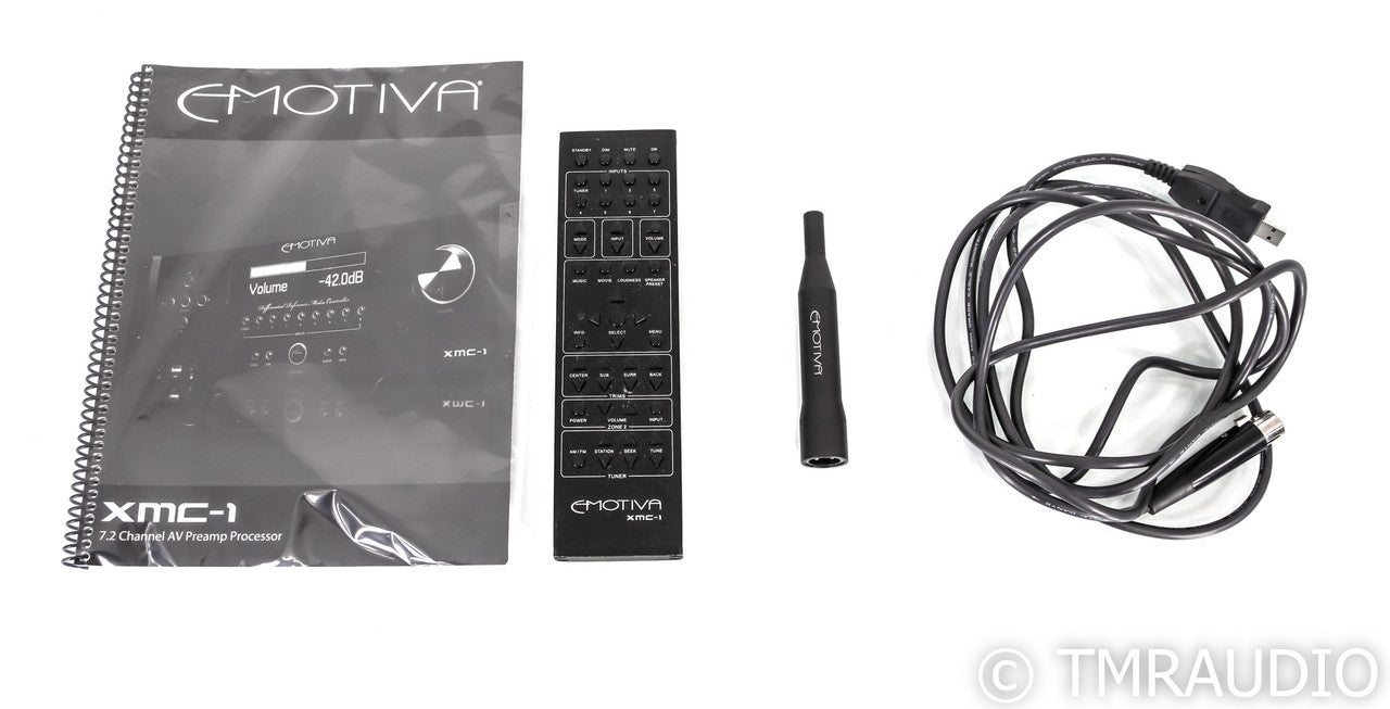 Emotiva XMC-1 Gen 2 7.2 Channel Home Theatre Processor; Black; Remote