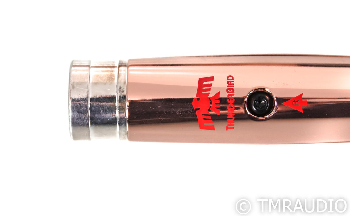 AudioQuest ThunderBird XLR Cables; 1.5m Pair Interconnects; 72v DBS