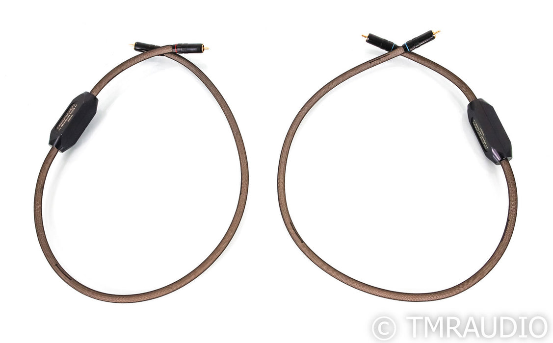 Transparent Audio MusicLink Super RCA Cables; 1m Pair Interconnects