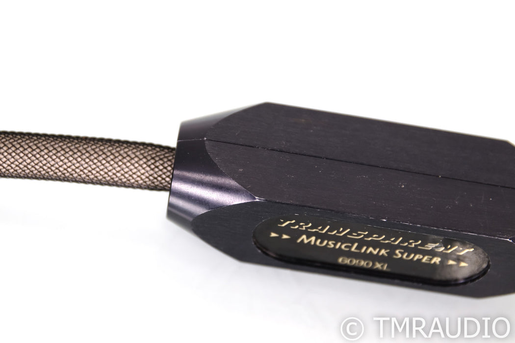 Transparent Audio MusicLink Super RCA Cables; 1m Pair Interconnects