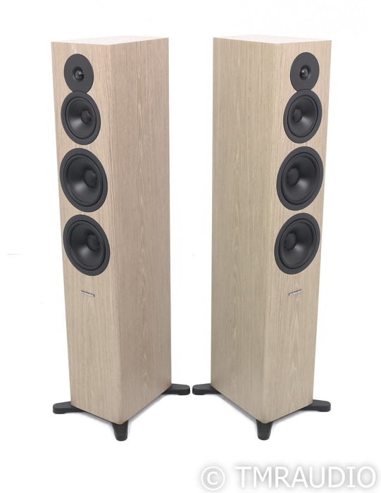 Dynaudio Evoke 50 Floorstanding Speakers; Blonde Wood Pair