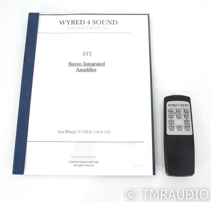 Wyred4Sound STI-500 Stereo Integrated Amplifier