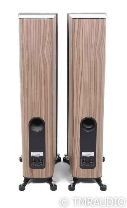 Focal Kanta N2 Floorstanding Speakers; Walnut & Taupe Pair; Kanta 2