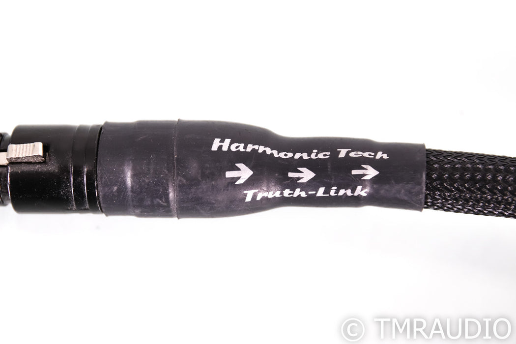Harmonic Technologies Truth Link XLR Cables; 1m Pair Balanced Interconnects
