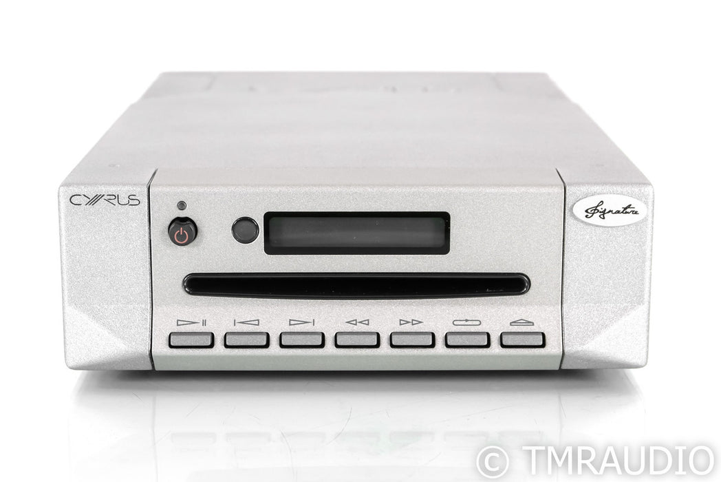 Cyrus CD-Xt  Signature CD Transport; CDXt; Silver; Remote