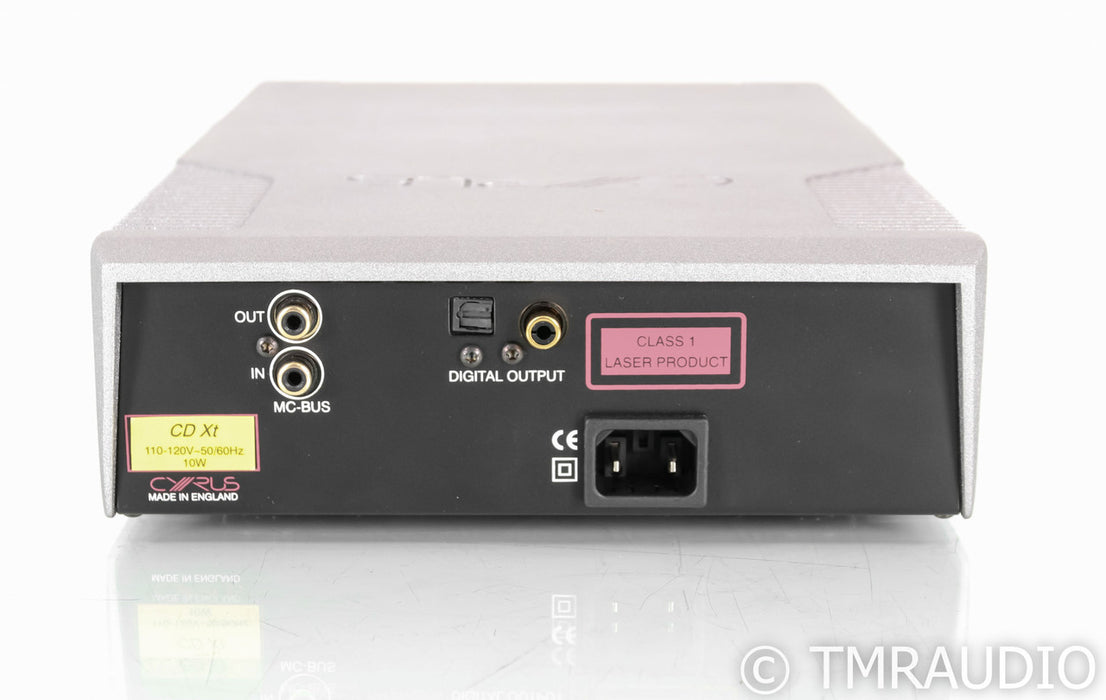 Cyrus CD-Xt  Signature CD Transport; CDXt; Silver; Remote