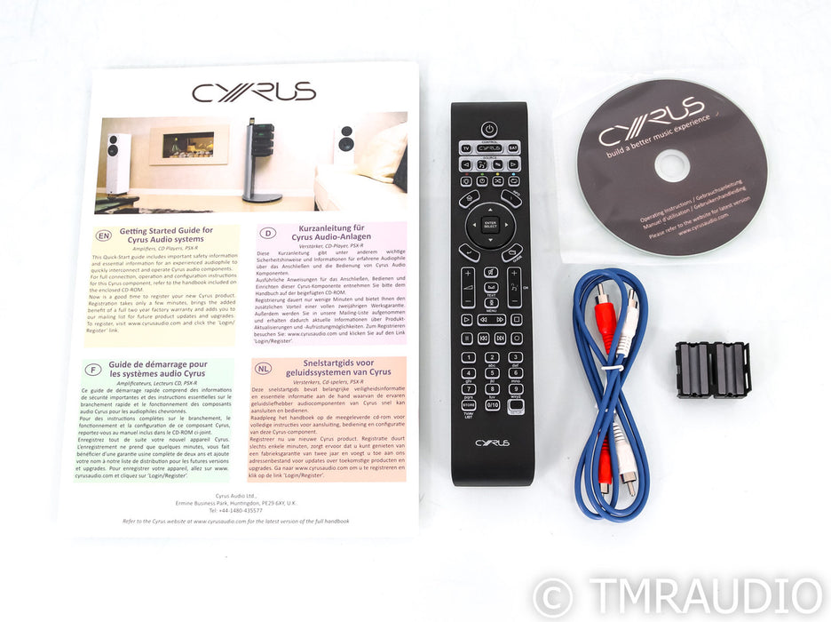 Cyrus CD-Xt  Signature CD Transport; CDXt; Silver; Remote