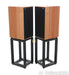 Harbeth Compact 7ES-3 Bookshelf Speakers; Cherry Pair w/ Stands