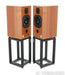 Harbeth Compact 7ES-3 Bookshelf Speakers; Cherry Pair w/ Stands