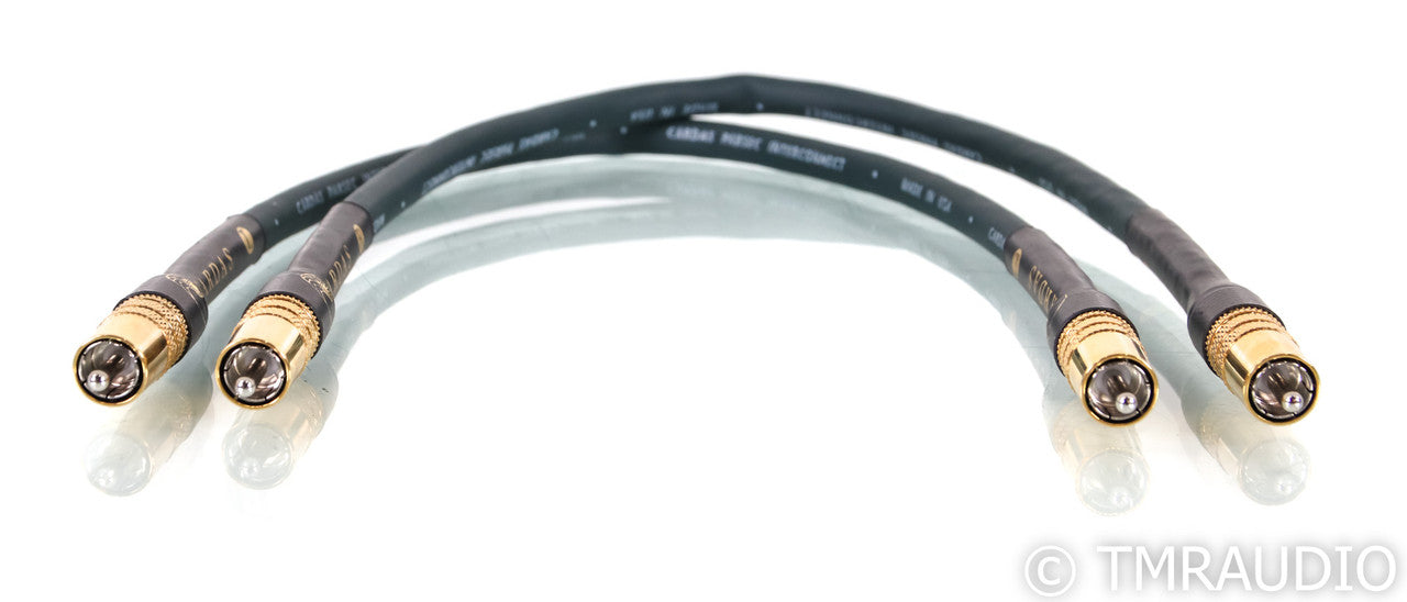 Cardas Parsec RCA Cables; 0.5m Pair Interconnects