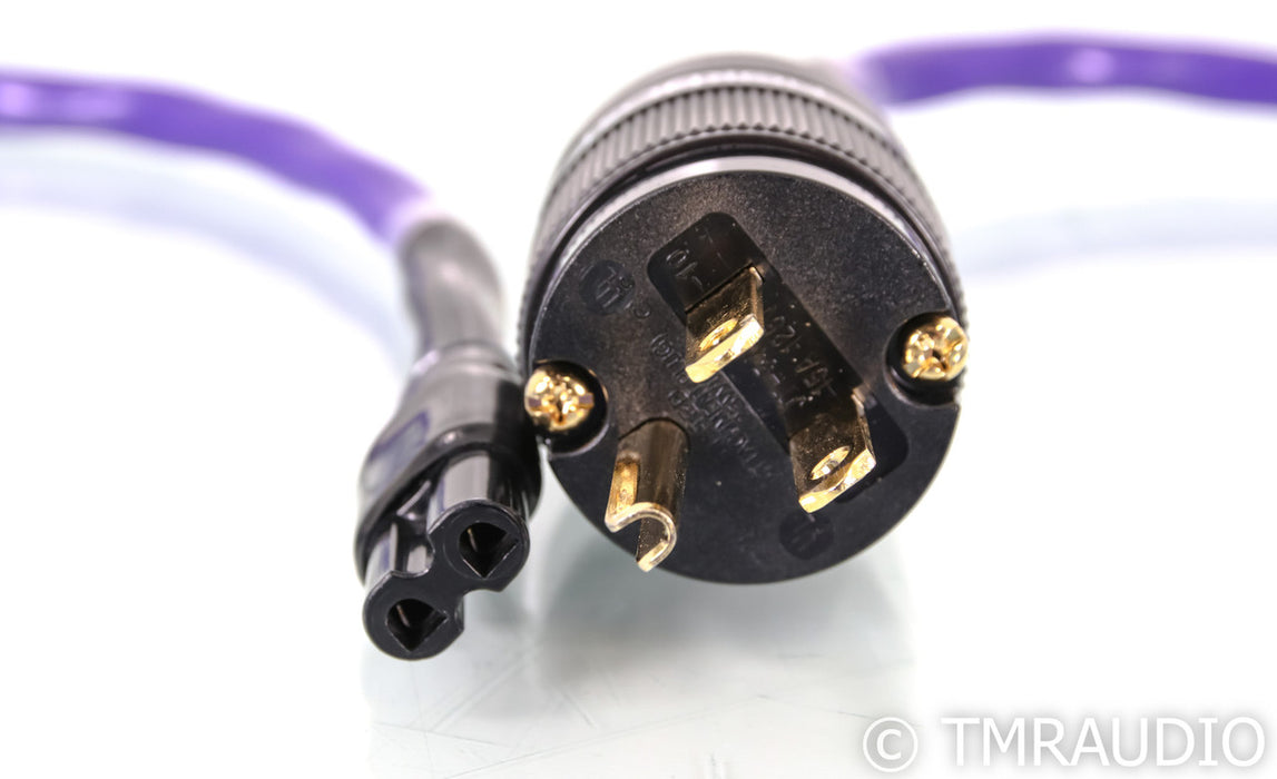 Nordost Purple Flare Power Cable; 1m AC Cord; C7
