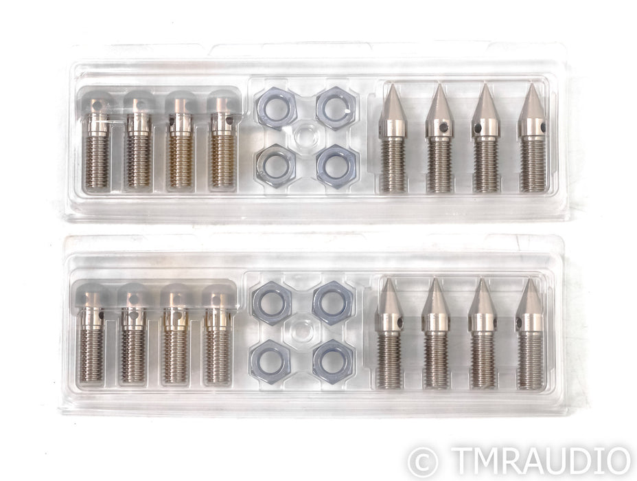 B&W 805 D4 Bookshelf Speakers; Walnut Pair with Stands