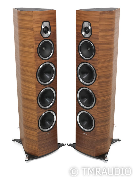 Sonus Faber Sonetto VIII Floorstanding Speakers; Walnut Pair