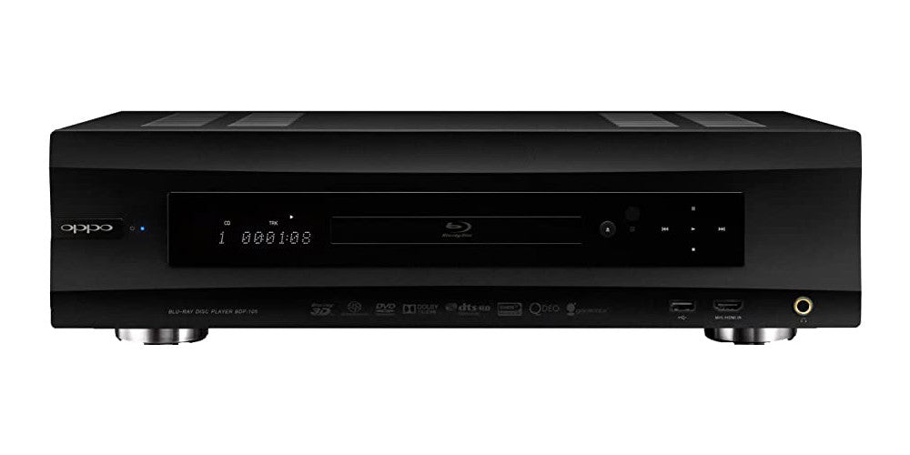 Oppo BDP-105 Universal Disc Player; Blu-Ray / DVD / CD / SACD (New Old Stock)