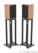 Harbeth P3ESR XD Bookshelf Speakers; Cherry Pair w/ Ton Traeger Stands (Open Box)