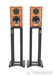 Harbeth P3ESR XD Bookshelf Speakers; Cherry Pair w/ Ton Traeger Stands (Open Box)