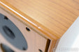 Harbeth P3ESR XD Bookshelf Speakers; Cherry Pair w/ Ton Traeger Stands (Open Box)