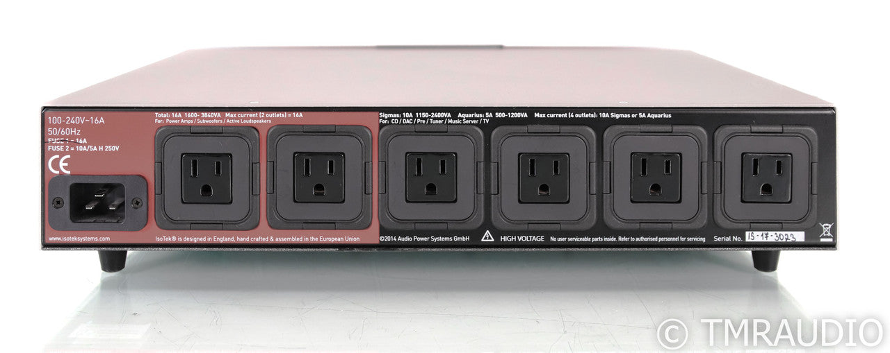 Isotek Evo3 Aquarius AC Power Line Conditioner; Silver; Evo-3