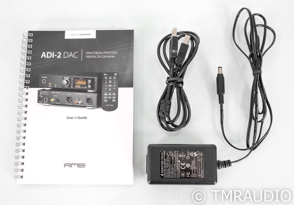 RME ADI-2 DAC FS D/A Converter; Remote; Black