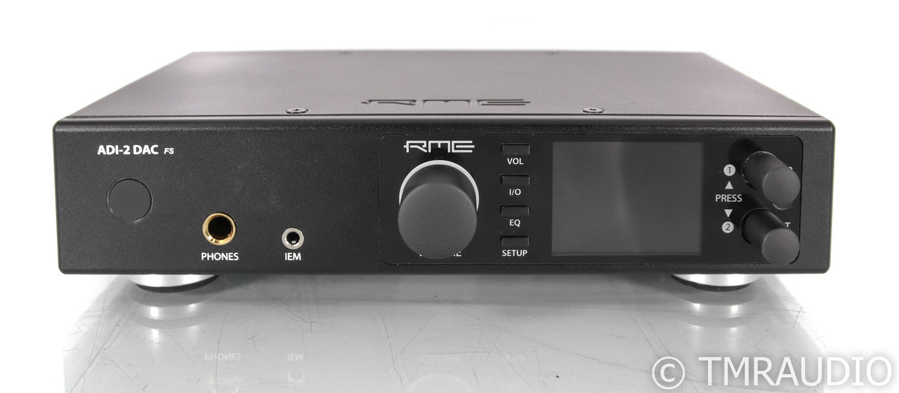 RME ADI-2 DAC FS D/A Converter; Remote; Black