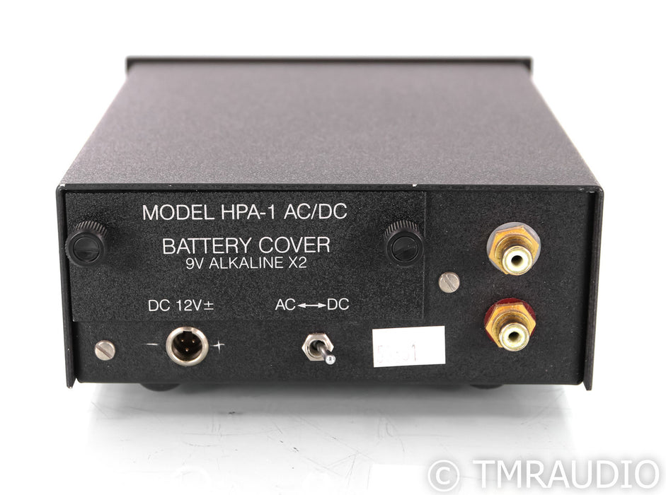 Grado Labs HPA-1 Headphone Amplifier; Black; HPA1; 9-volt Powered