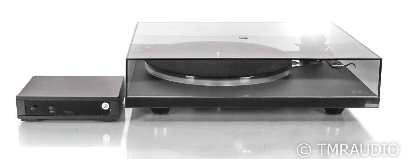 Rega Planar 6 Belt Drive Turntable; RB330 Tonearm; P6; Black (Open Box)