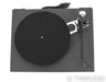 Rega Planar 6 Belt Drive Turntable; RB330 Tonearm; P6; Black (Open Box)