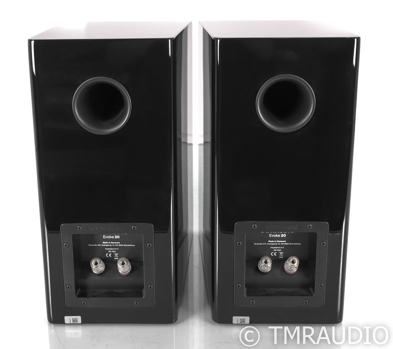 Dynaudio Evoke 20 Bookshelf Speakers; Black High Gloss Pair
