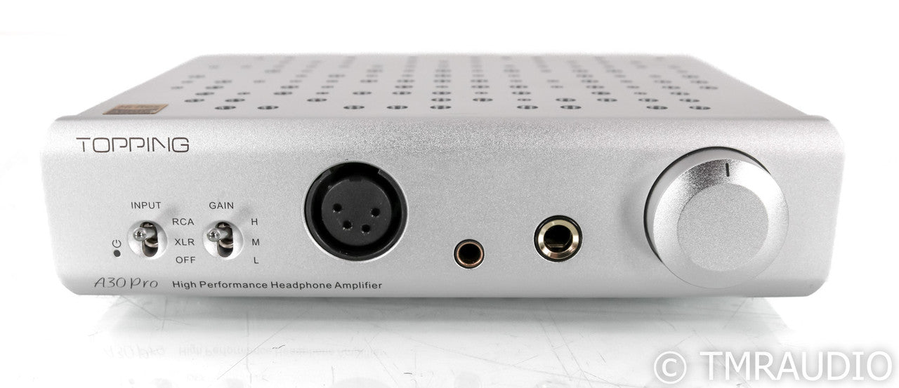 Topping A30 Pro Headphone Amplifier; Silver; A-30