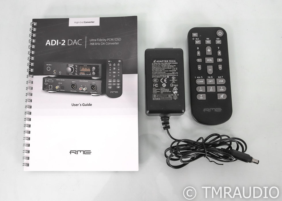 RME ADI-2 DAC FS D/A Converter; Remote