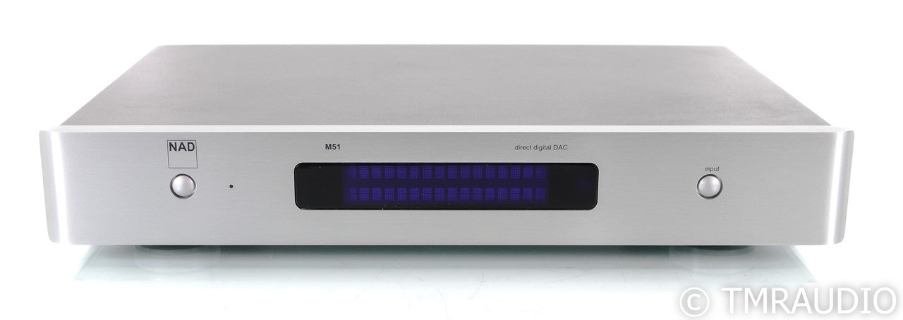 NAD M51 DAC; D/A Converter; Silver; Remote
