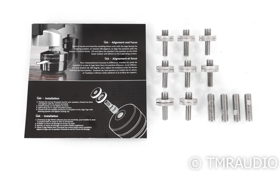 IsoAcoustics Gaia III Isolation Footers; Set of Four