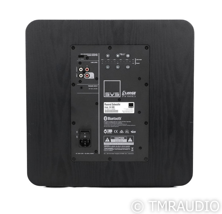 SVS SB-3000 13" Powered Subwoofer; SB3000; Black Ash