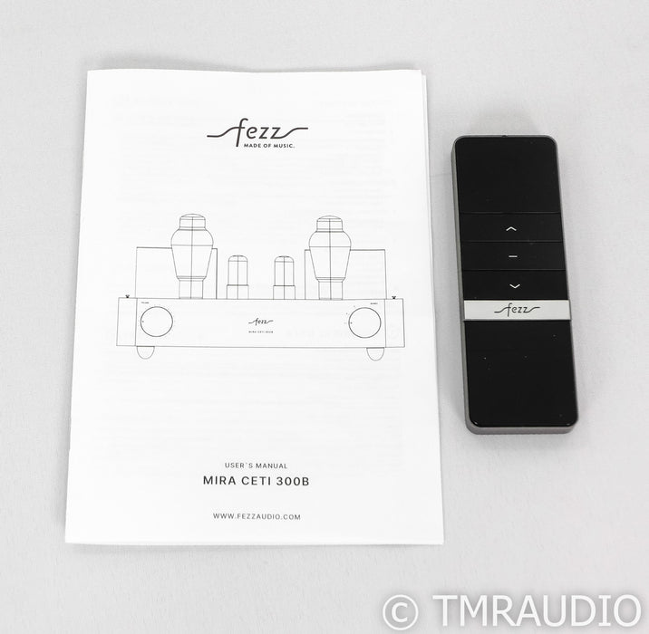 Fezz Mira Ceti 300B Stereo Tube Integrated Amplifier; Black (Open Box)