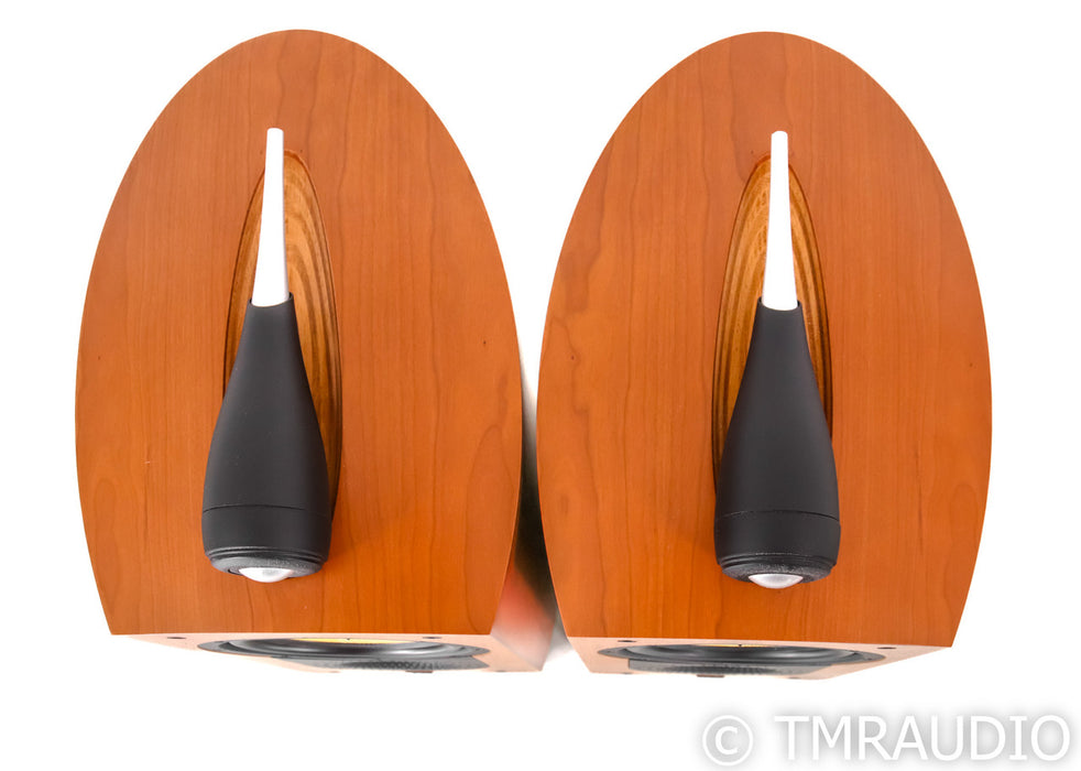 B&W Nautilus 805 Bookshelf Speakers; Natural Cherry Pair