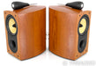 B&W Nautilus 805 Bookshelf Speakers; Natural Cherry Pair