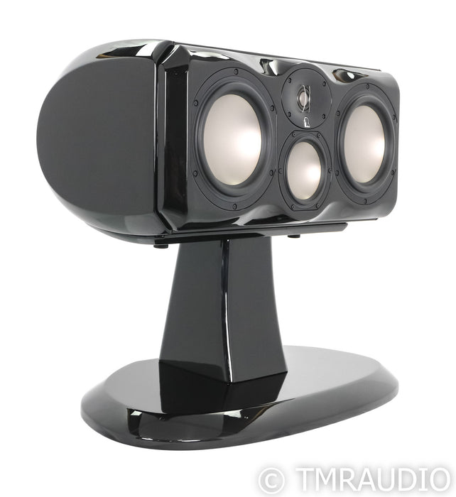 Revel Ultima Voice 2 Center Speaker Channel; Black with One Pedestal Stand
