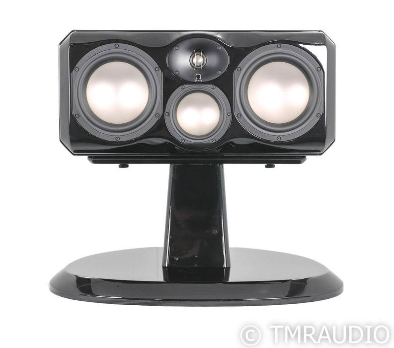 Revel Ultima Voice 2 Center Speaker Channel; Black with One Pedestal Stand