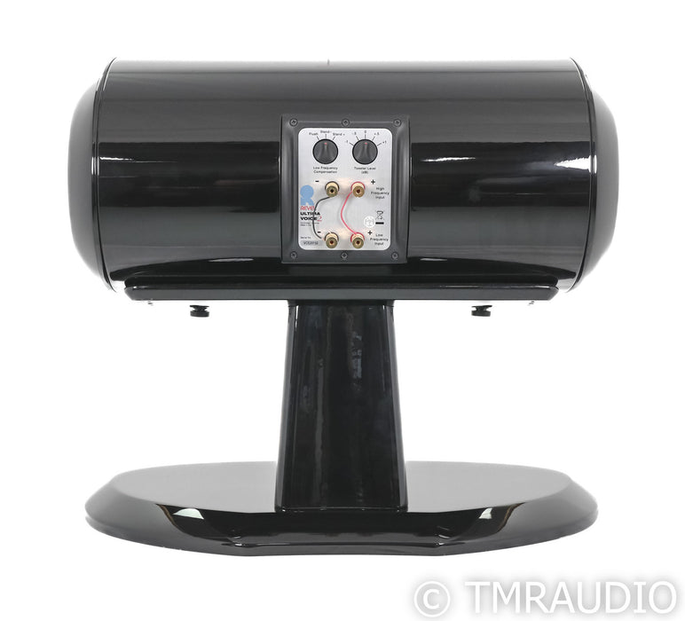 Revel Ultima Voice 2 Center Speaker Channel; Black with One Pedestal Stand