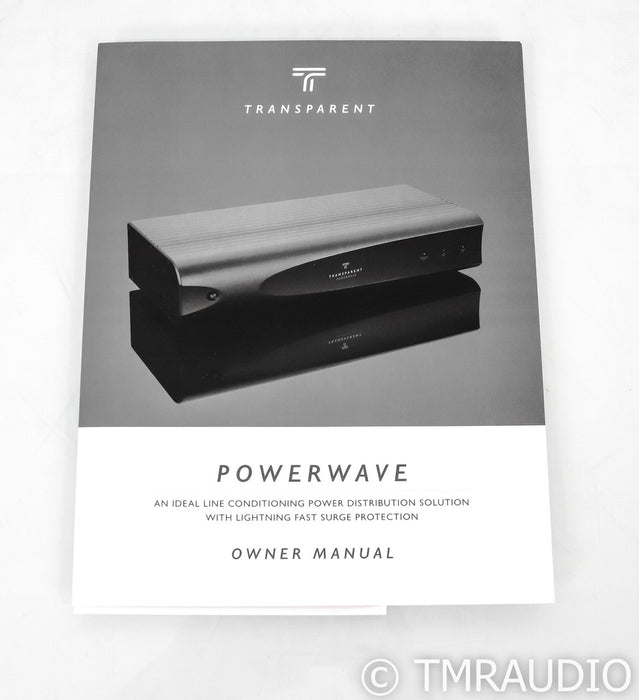 Transparent Audio PowerWave AC Power Line Conditioner